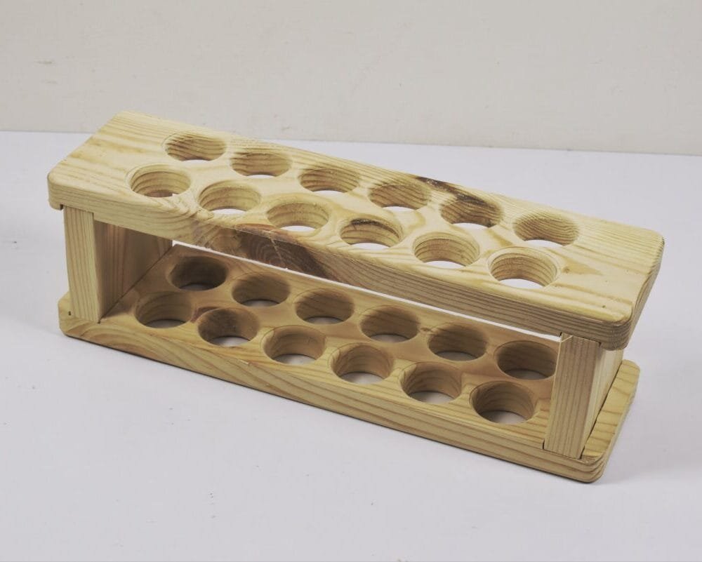 2 Tier Wooden Egg Stand