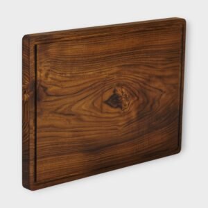 Premium Sagwan Chopping Board | Single Block Wood | Rectangular Design