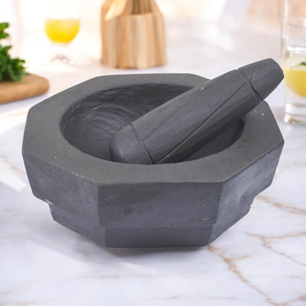 premium stone okhli, khalbatta, morter and pestal