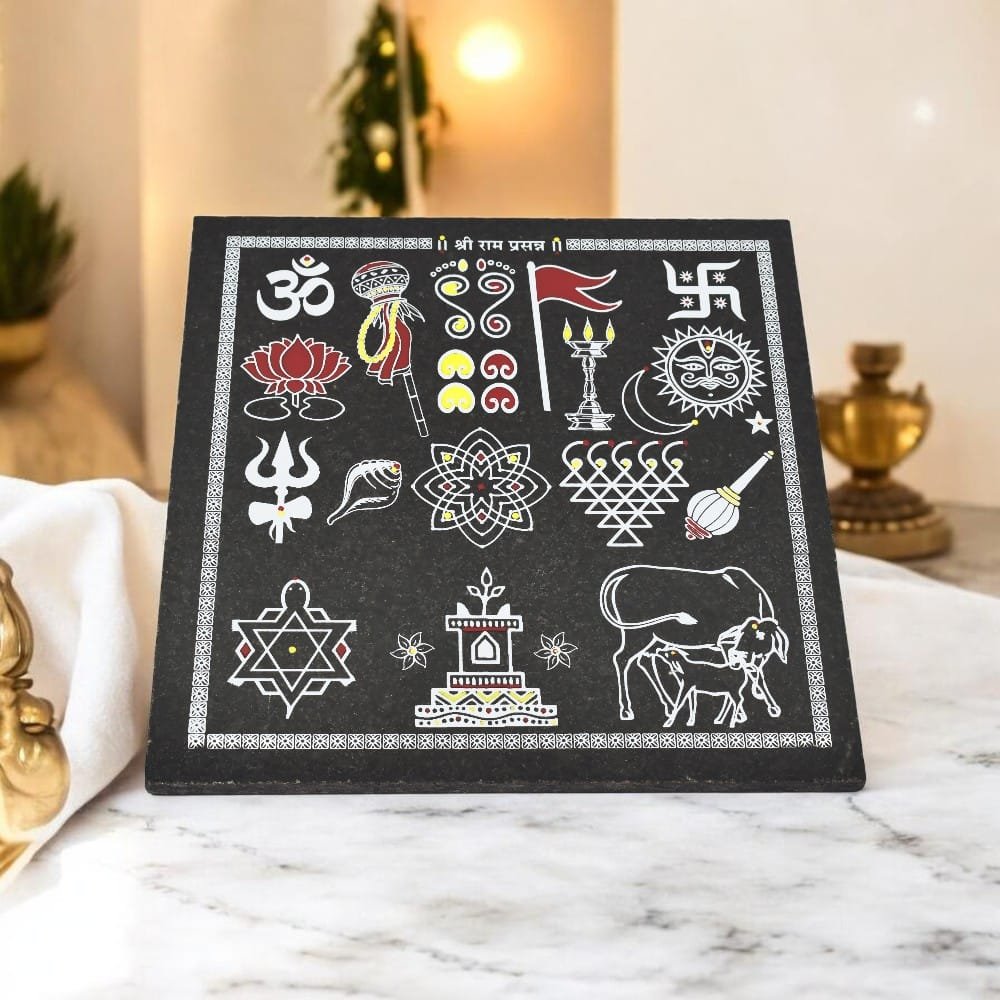 Granite Rangoli Sampurn Chaitrangan