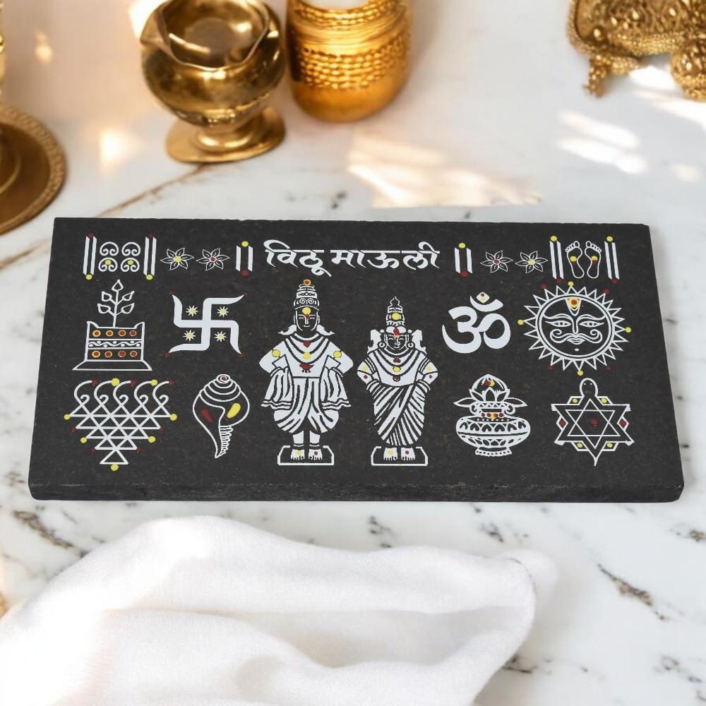 Granite Chaitrangan Rangoli Vitthal Rakhumai