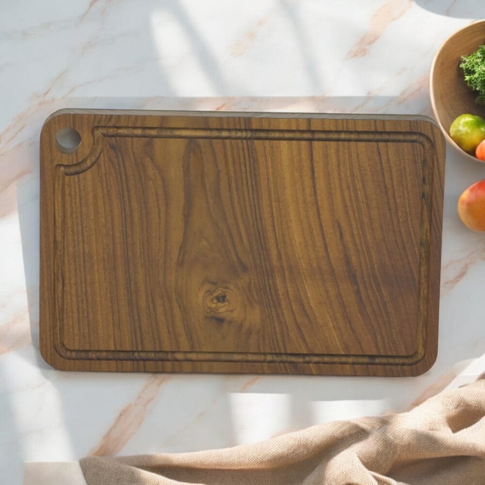 Sagwan Chopping Board Upper View