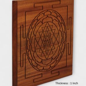Shree Yantra Wooden Frame – Symbol of prosperity and peace