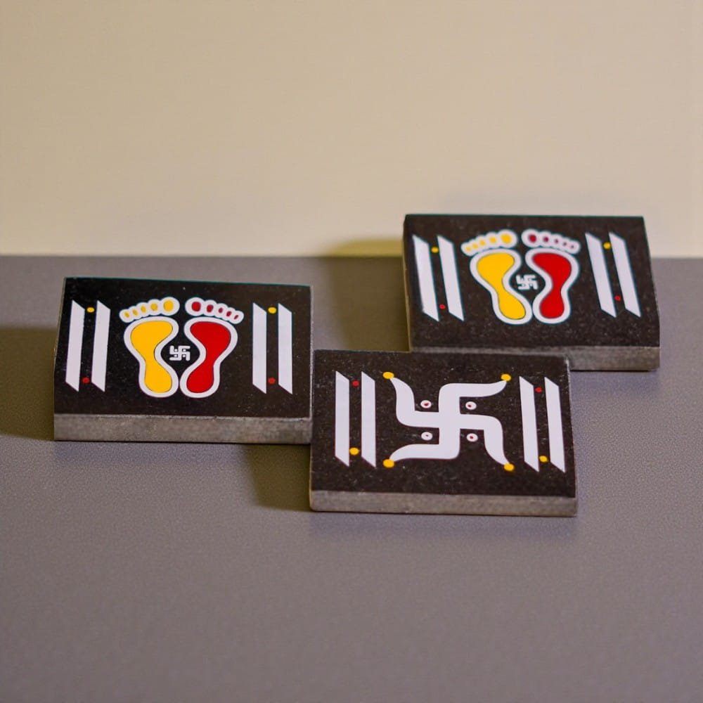 Granite Printed Rangoli 3 pieces